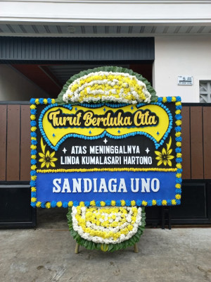 Papan Bunga Duka di Kembangan Selatan