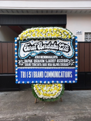 Papan Bunga Duka di Kembangan Selatan